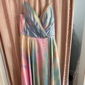 Sherri Hill- tie dye